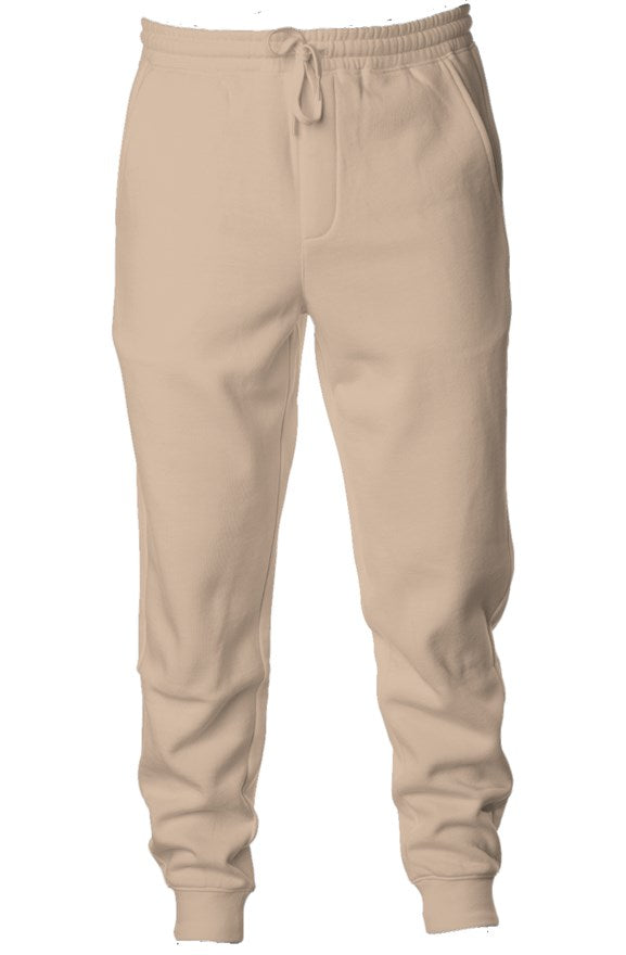 Relaxed-Fit Sandstone Pigment Dyed Fleece Joggers