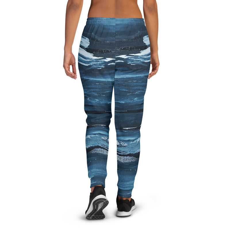 Brushed Blue Women's Joggers