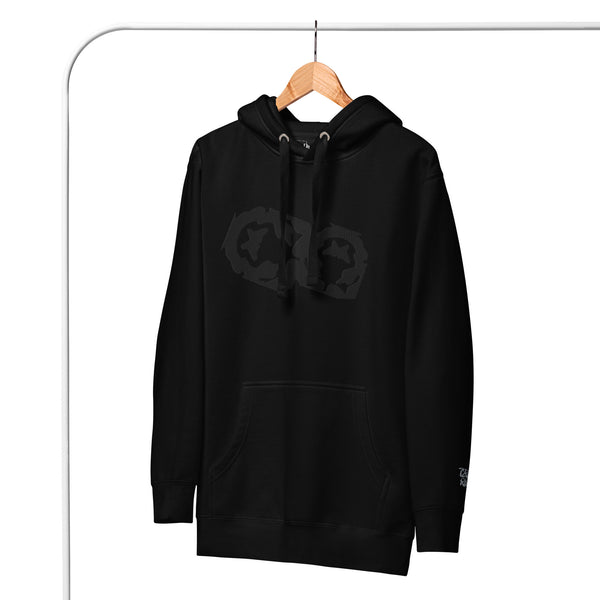 Imaginary Skull Embroidered Hoodie