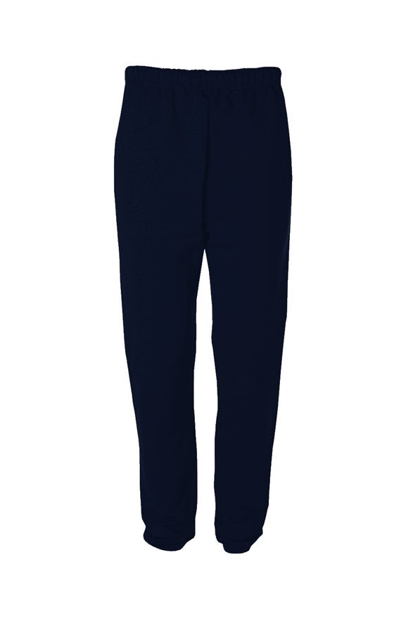 Premium Navy Blue Sweatpants in NuBlend Pill-Resistant Fleece Blend