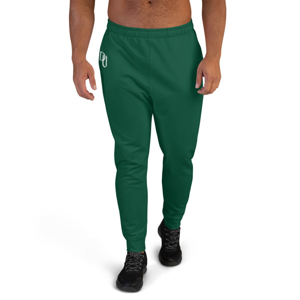 Slim fit men's british green joggers