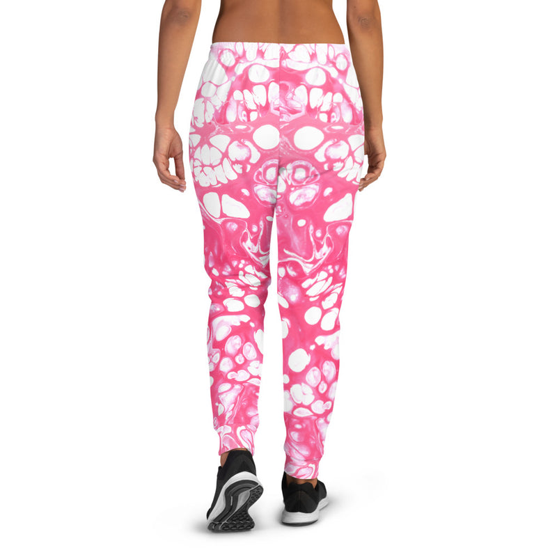 Women's Slim fit Joggers-Blessed Pink