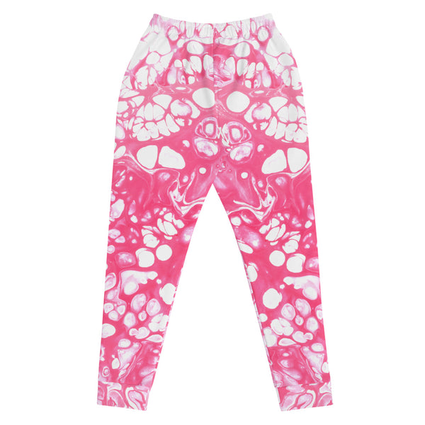 Women's Slim fit Joggers-Blessed Pink