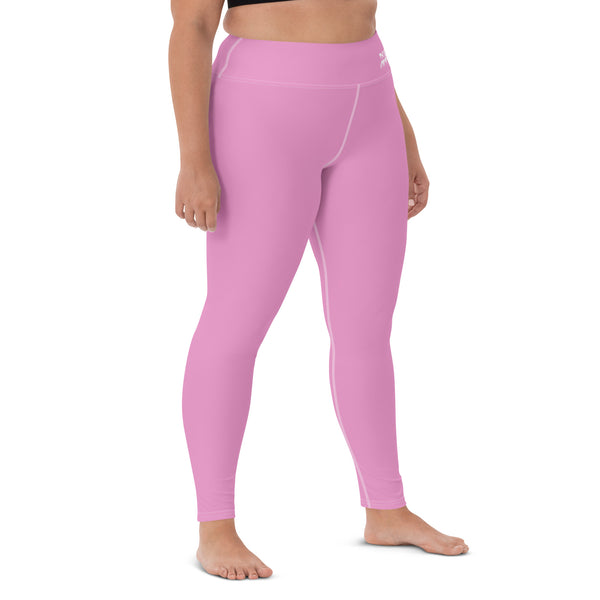 Pink Lavender Yoga Leggings