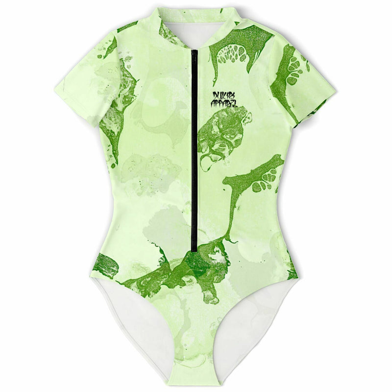 Leafy Green Short Sleeve Bodysuit