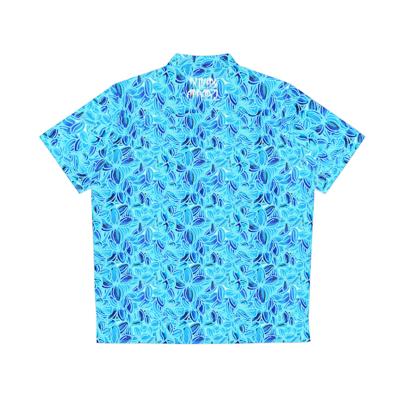Mint Blue Lilac Men's Hawaiian Shirt