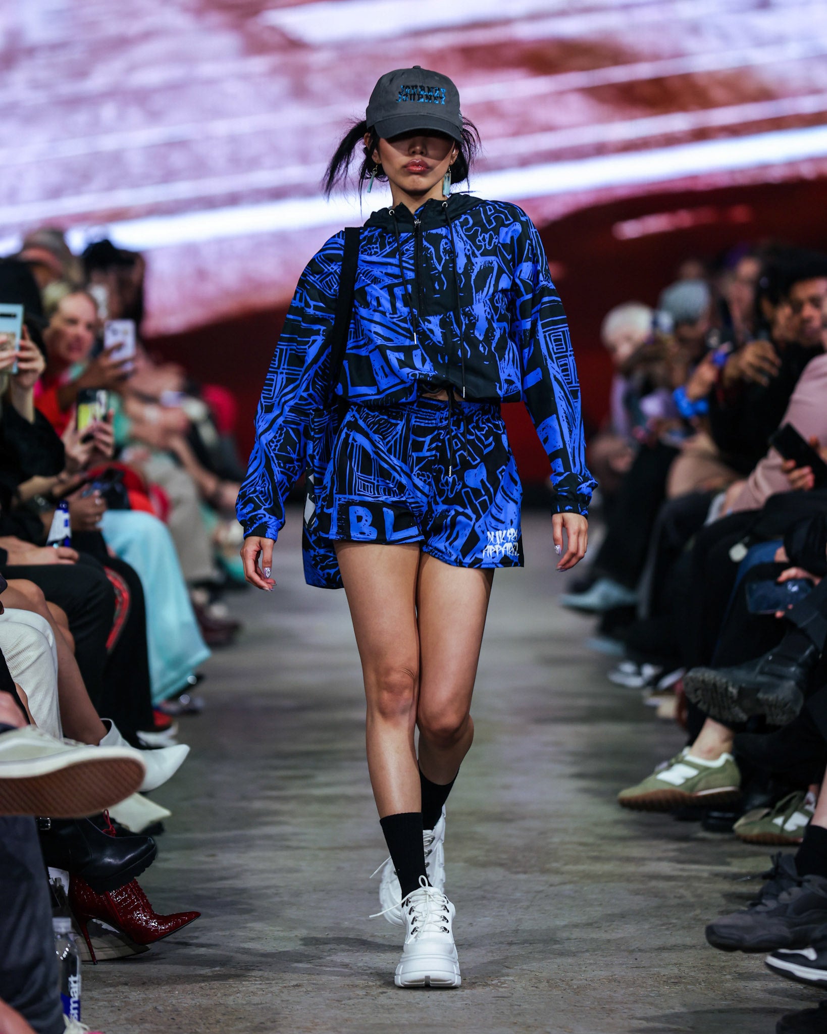 Dream Block Windbreaker athletic set