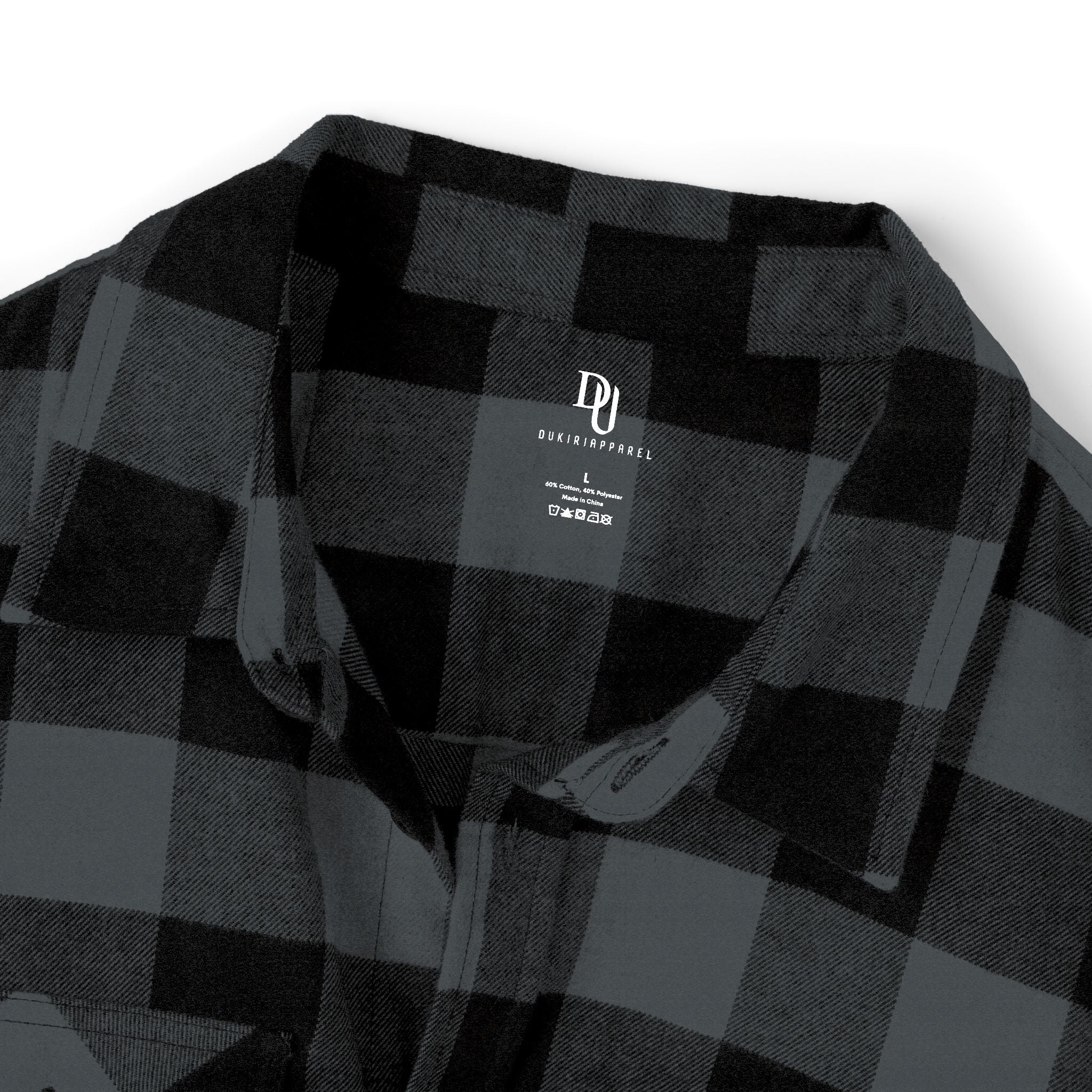 Conquerors Black Flannel Shirt