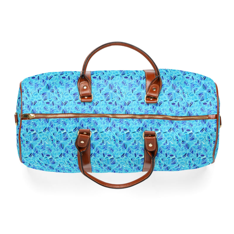 Blue Lilac Waterproof Travel Bag