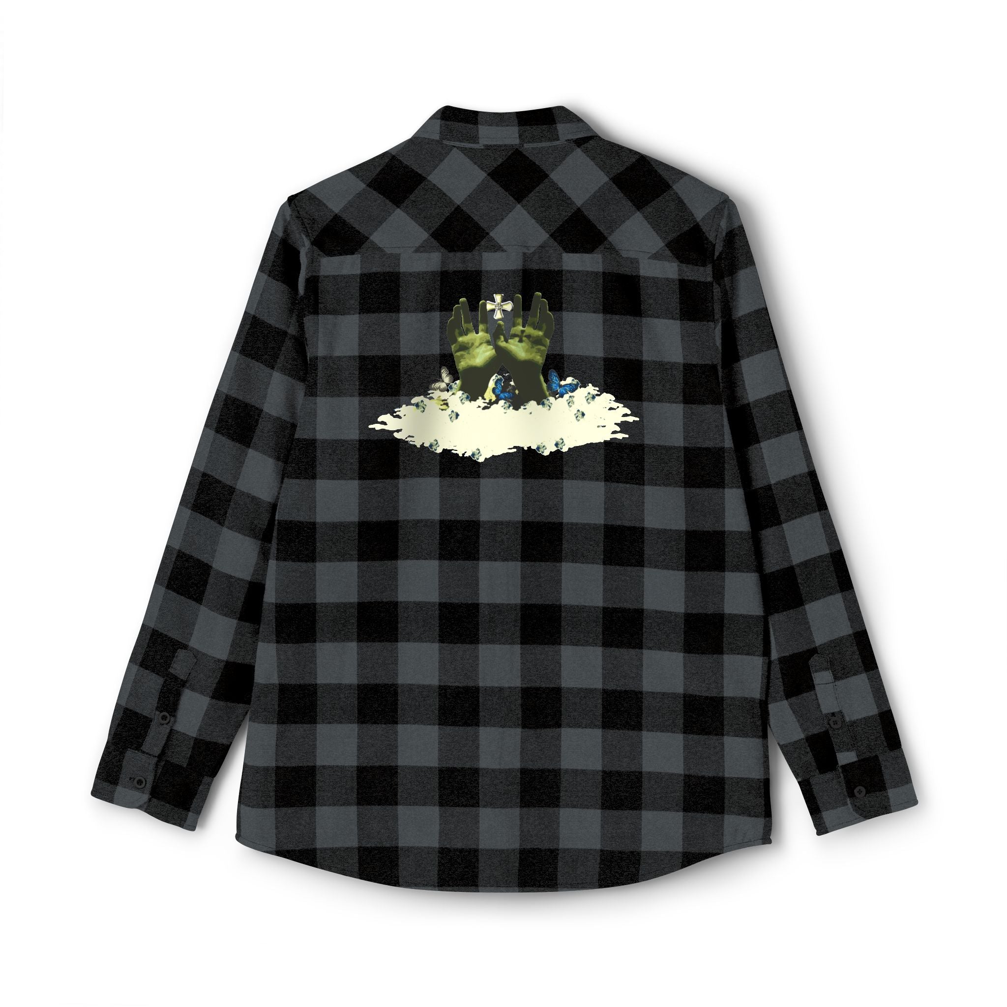 Conquerors Black Flannel Shirt