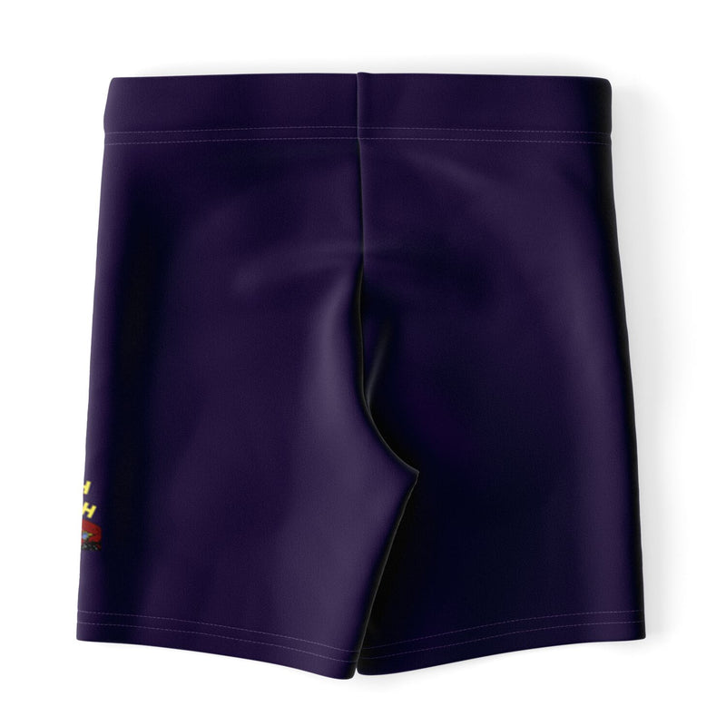 Lotus Growth Purple Legging Shorts