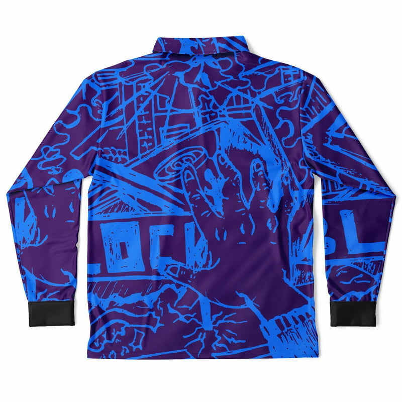 Dream Block Purple  Polo Shirt