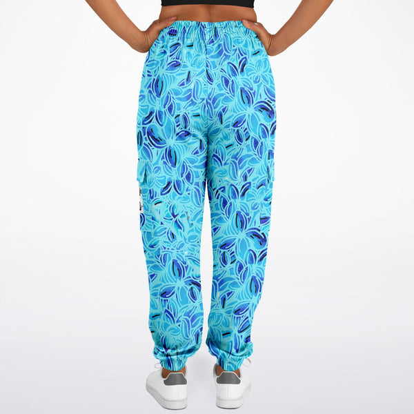 Blue Mint Lilac Cargo Sweatpants