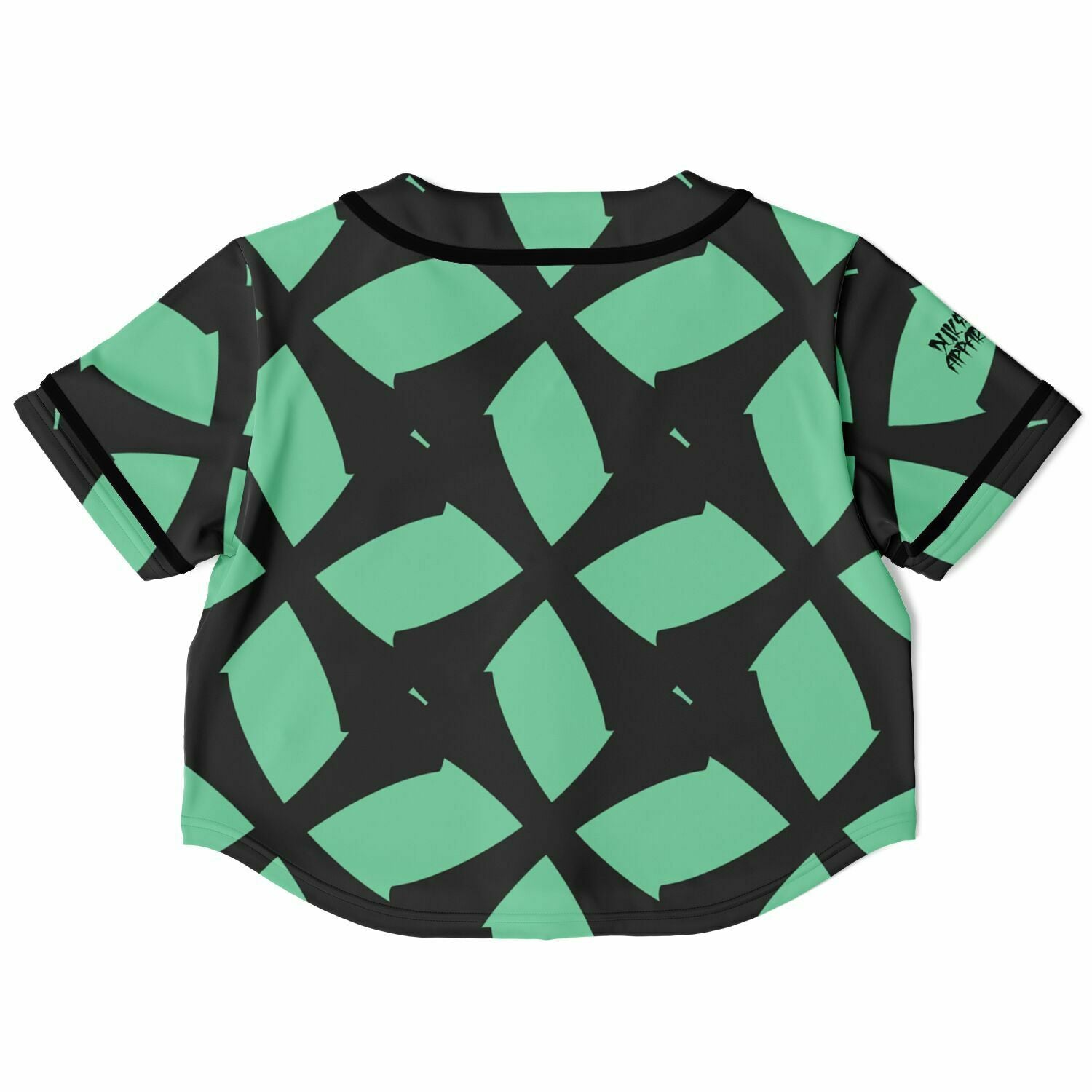 Yellow-green crusader Cropped Baseball Jersey