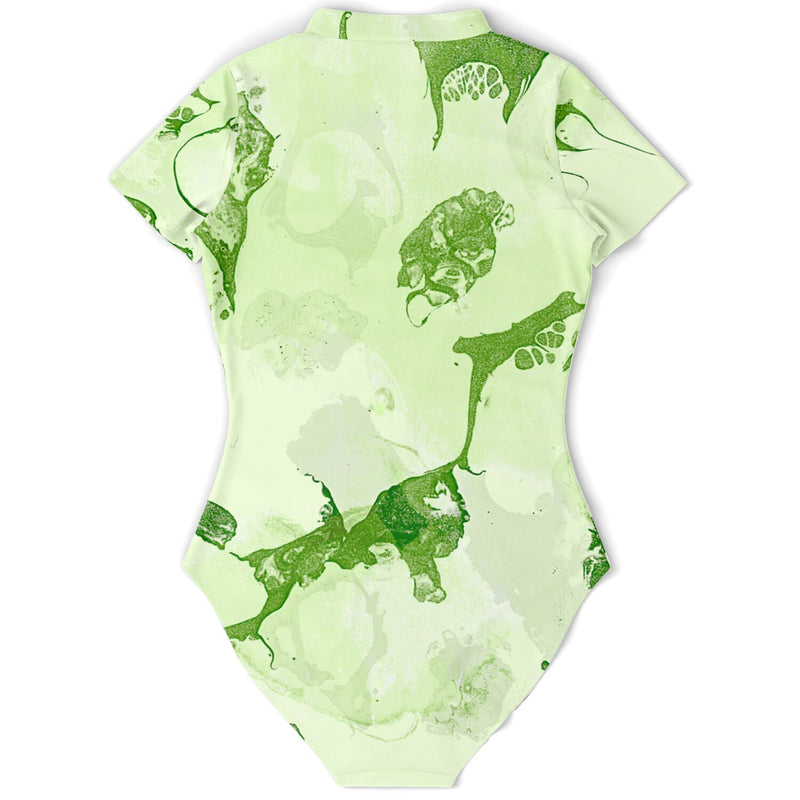 Leafy Green Short Sleeve Bodysuit