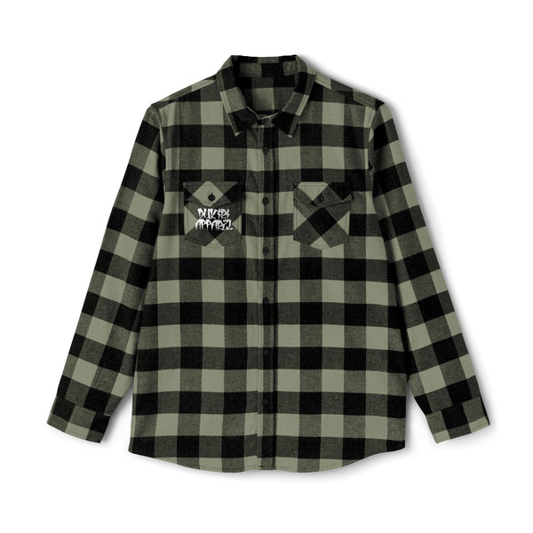 Mocking Bird Classic Plaid Flannel Shirt — Double-Pocket Casual Button-Up