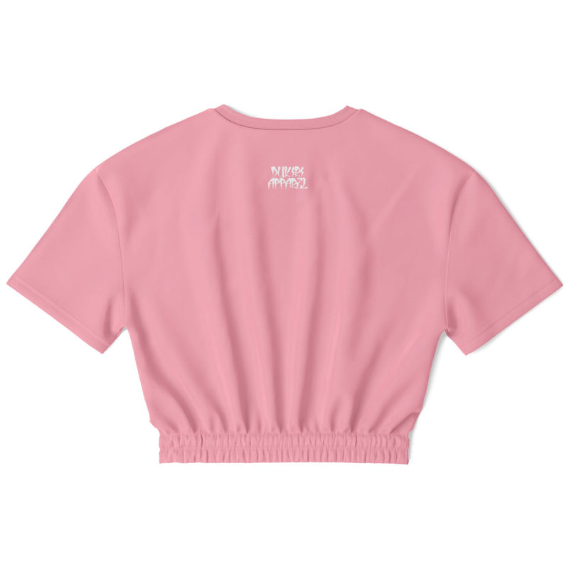 Pink Teddy Crop Top