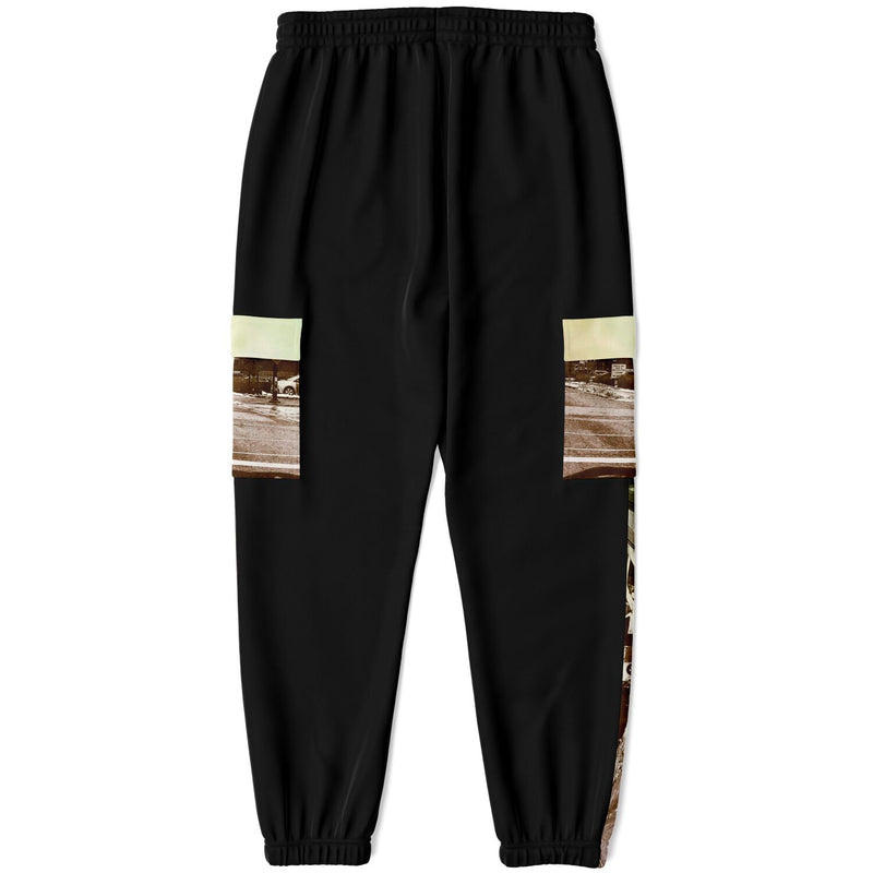 Journey 4 Cargo Sweatpants-Double Pockets-Brushed Fleece Lining