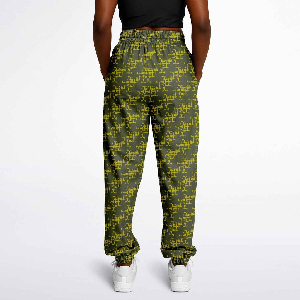 Olive Cross Premium Heavyweight Sweatpants
