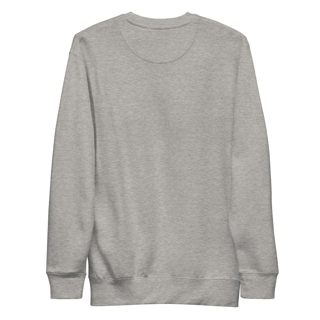 Water_Lily_Embroidered_Premium_Gray_Sweatshirt
