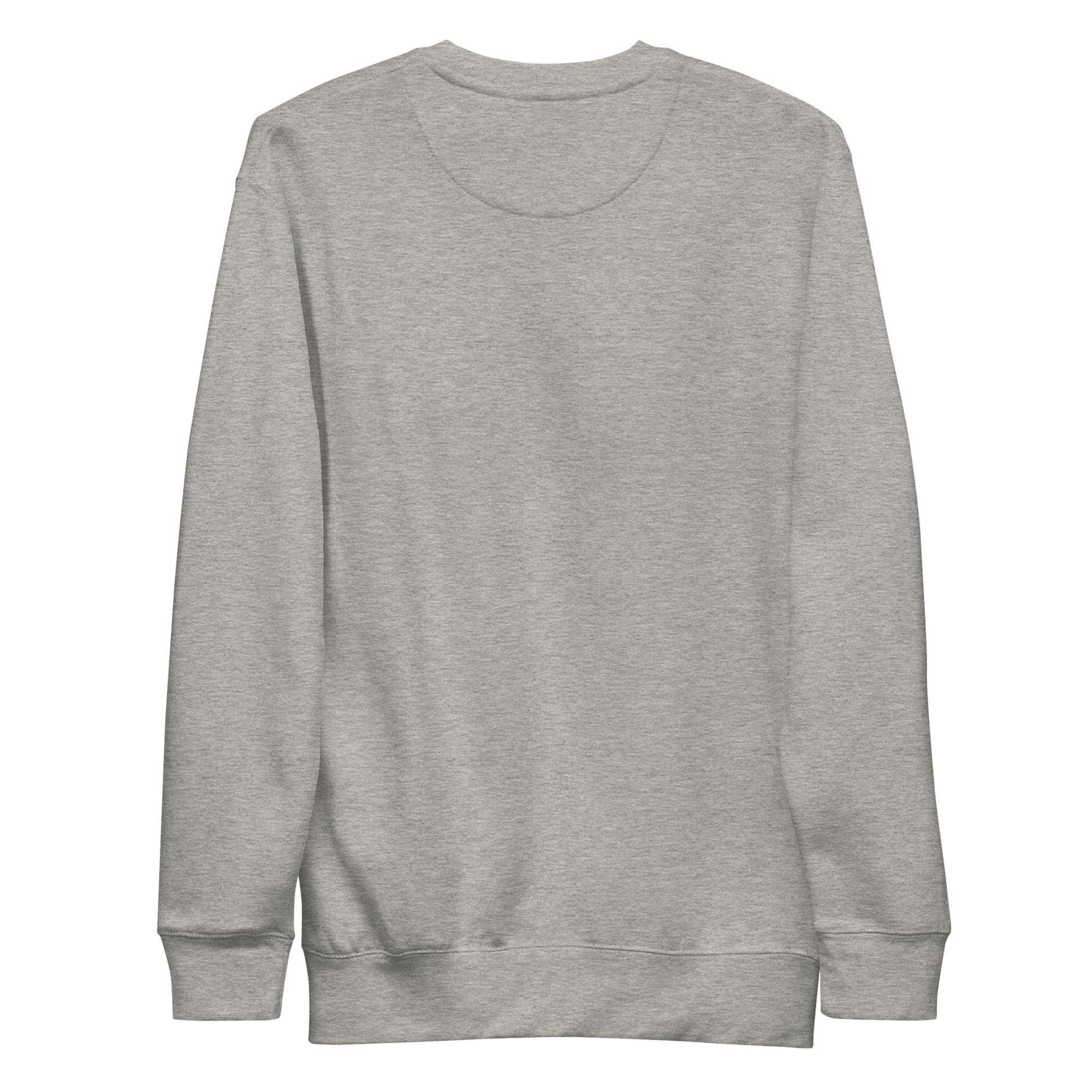 Water_Lily_Embroidered_Premium_Gray_Sweatshirt