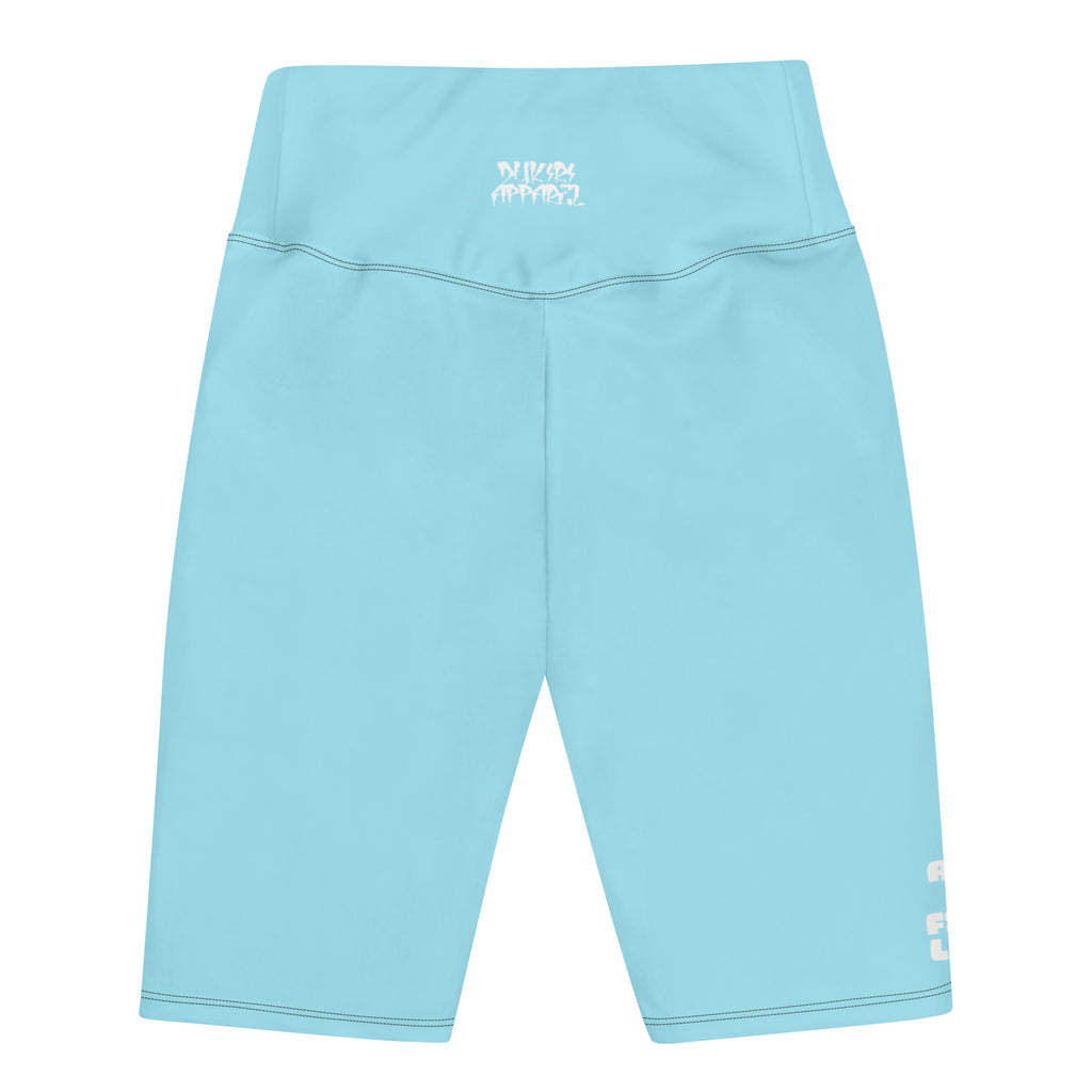 Women's High-waisted Art is Fearless Biker Shorts for activewear and streetwear