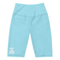 Women's High-waisted Art is Fearless Biker Shorts for activewear and streetwear