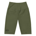 Women's High-waisted Saratoga Biker Shorts with dukiri apparel logo for streetwear