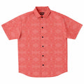 Pink Rose Short Sleeve Button Down Shirt