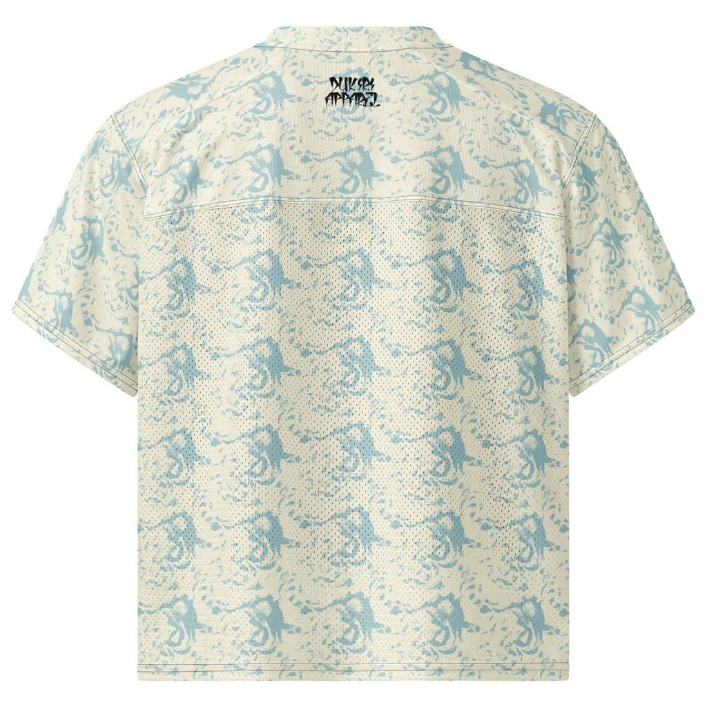 Wavy Boxy Unisex Football Jersey