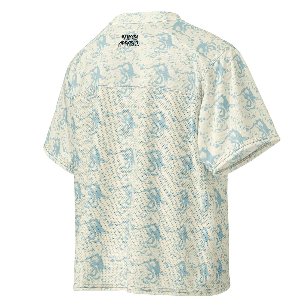 Wavy Boxy Unisex Football Jersey