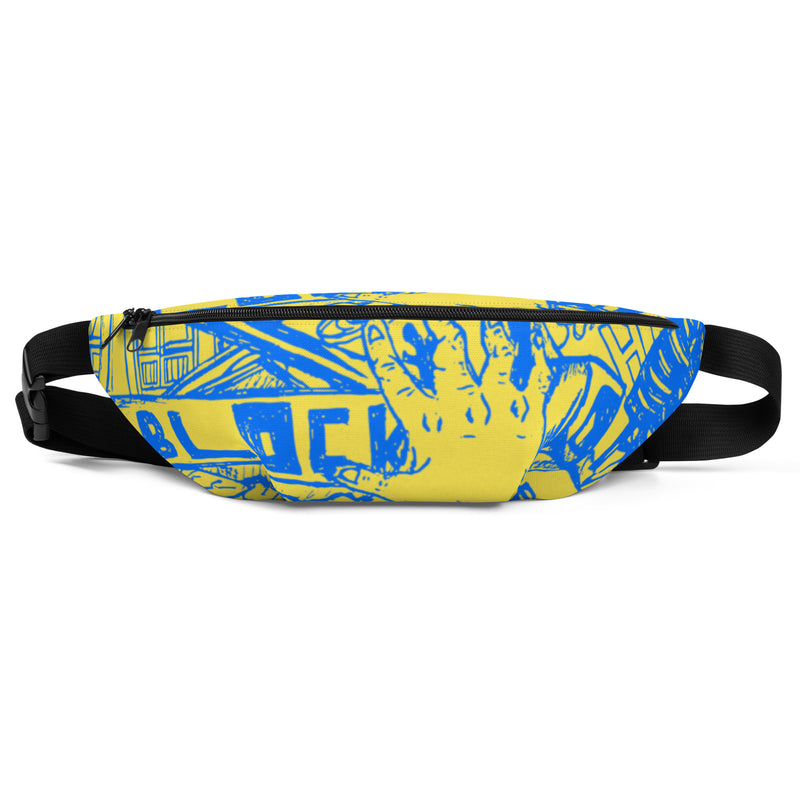 Dream Yellow Print Fanny Pack