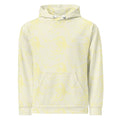 Floral Yellow Unisex Recycled Premium Hoodie
