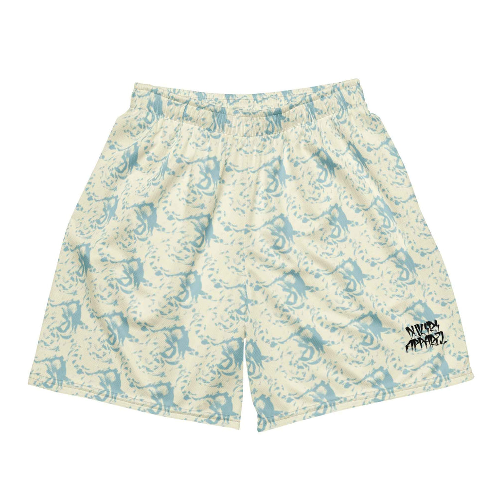 Wavy Unisex Mesh Shorts
