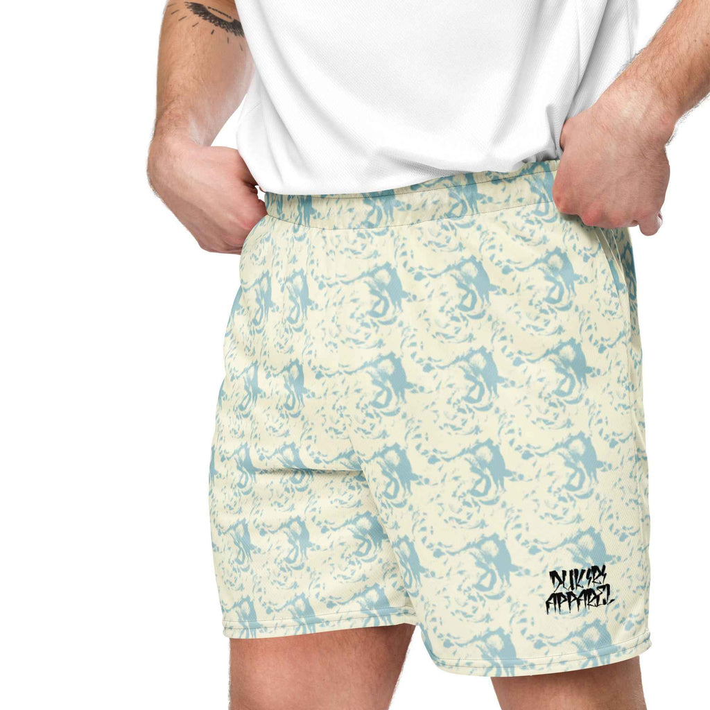 Wavy Unisex Mesh Shorts