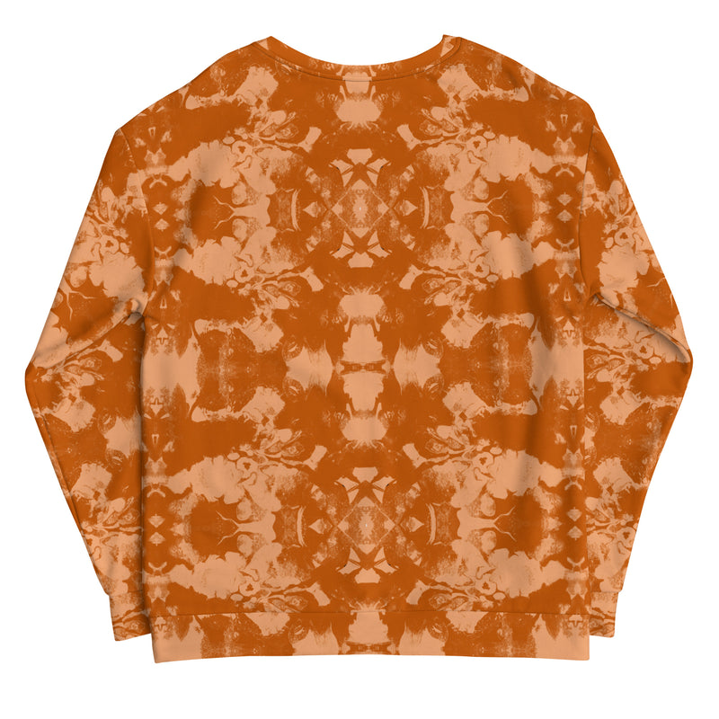 Burnt Orange Mosaic Sweatshirt