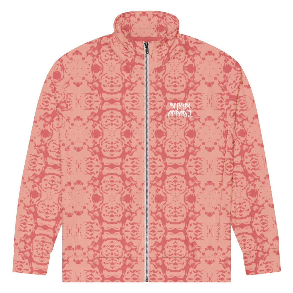 Lavender Floral Unisex Premium Track Jacket