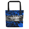 Dream Black-blue Tote bag