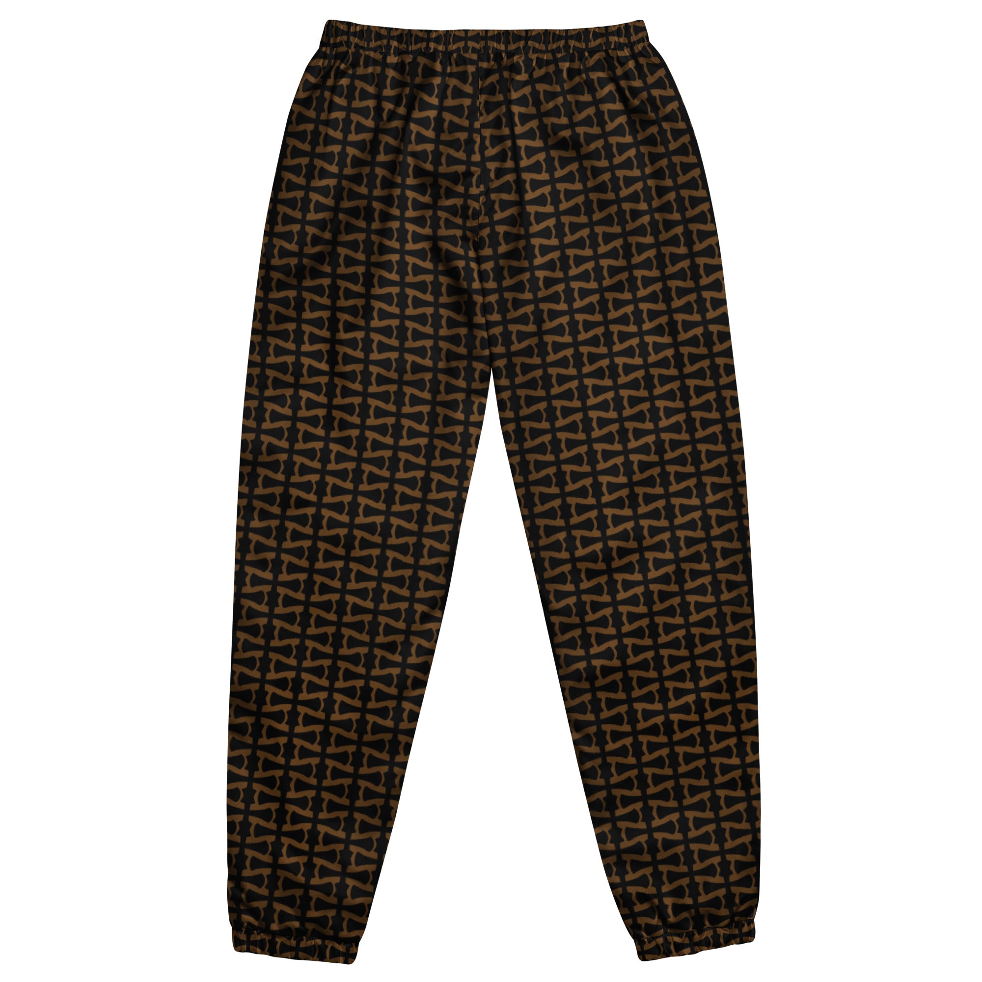 Patterned pants on a white background