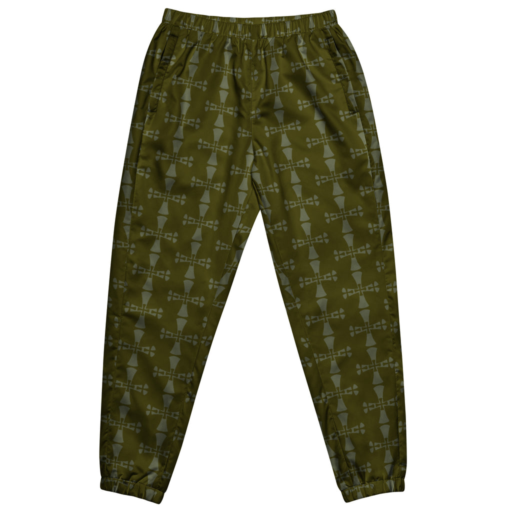 Men's track pants-Allover Crusaders Karaka Green