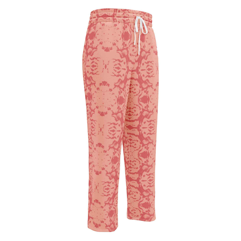 Lavender Floral Unisex Premium Wide-leg Joggers