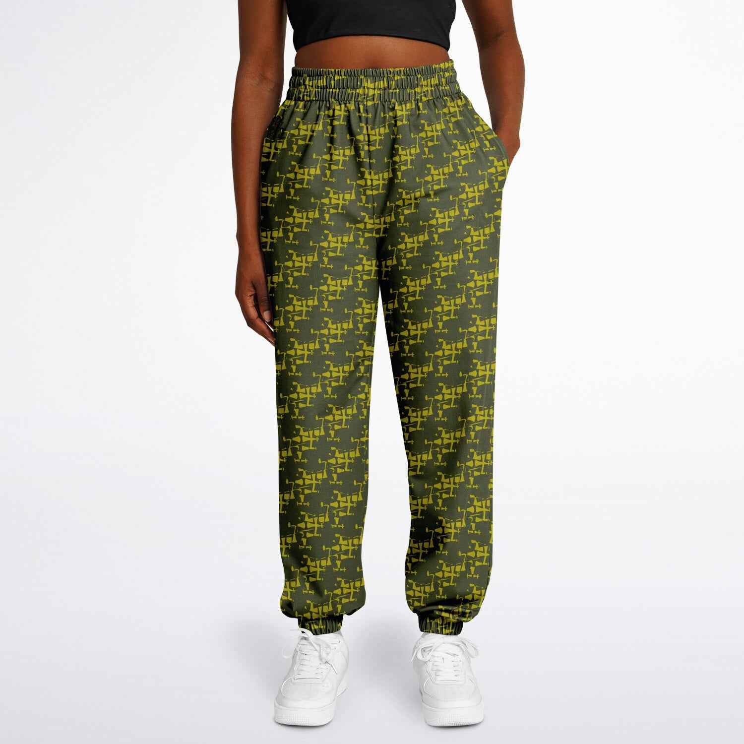 Olive Cross Premium Heavyweight Sweatpants