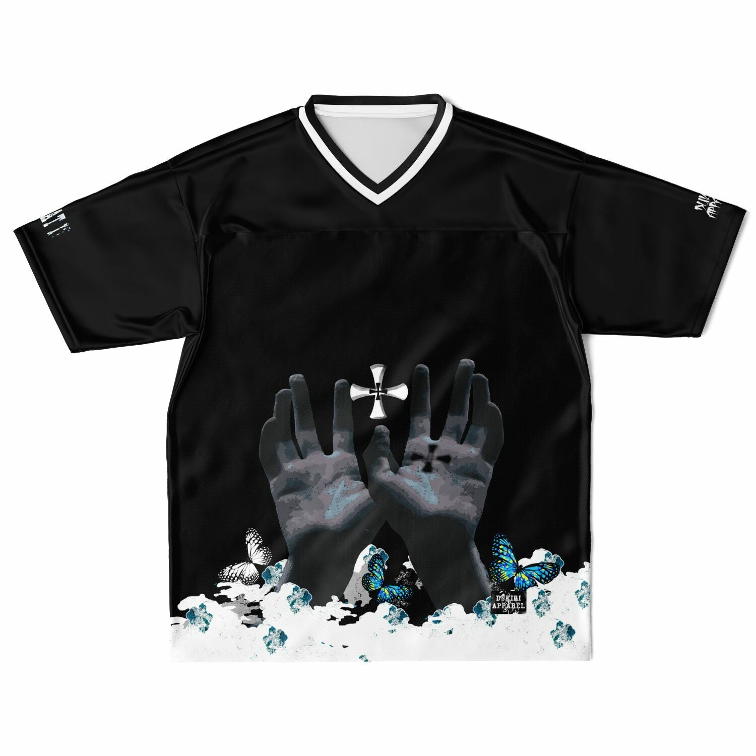 09 Crusader Black Football Jersey|Streetwear Jersey|Dukiri