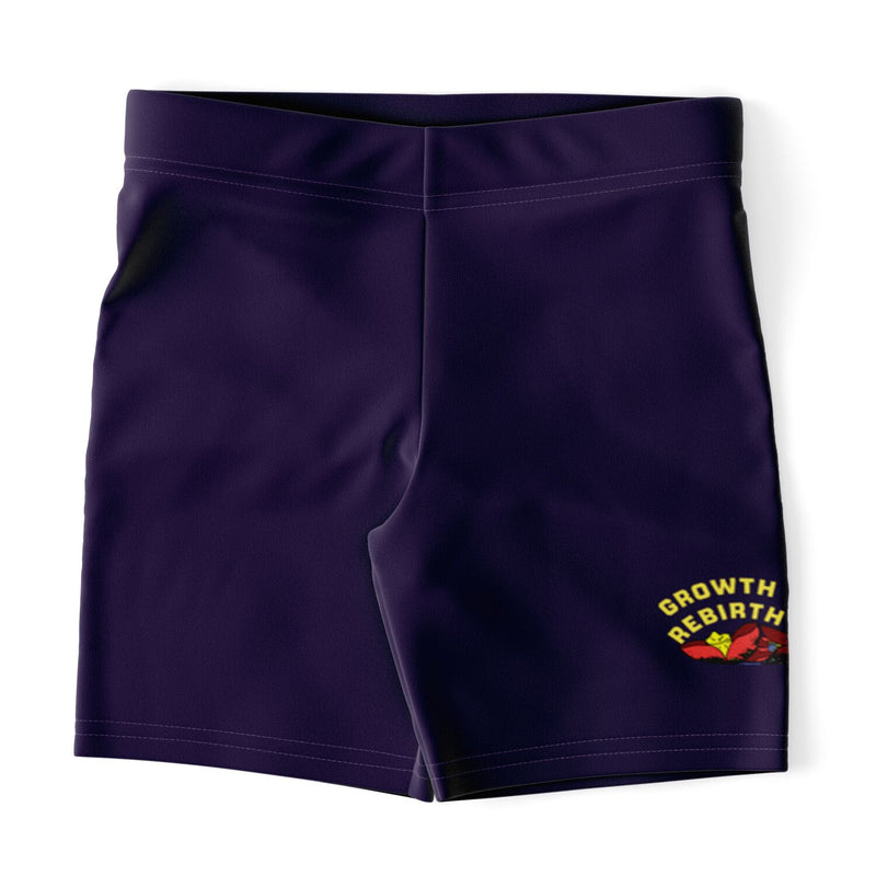 Lotus Growth Purple Legging Shorts