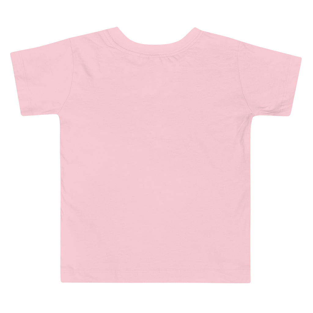 Beautiful Flower Toddler Pink Short Sleeve Tee
