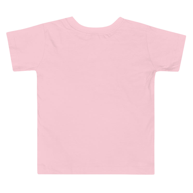 Beautiful Flower Toddler Pink Short Sleeve Tee