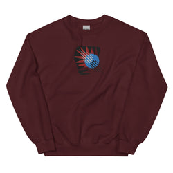 Raptors Circle Maroon Sweatshirt