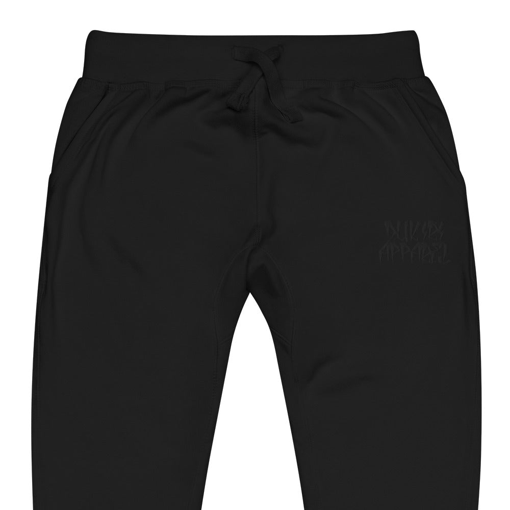 Urban Logo Black fleece sweatpants