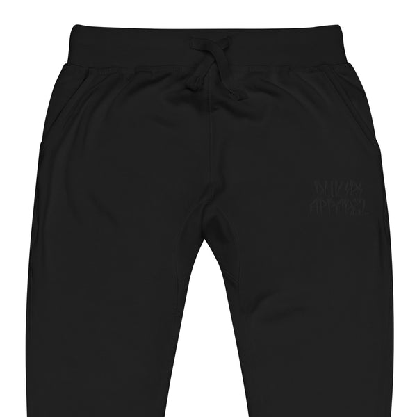 Urban Logo Black fleece sweatpants