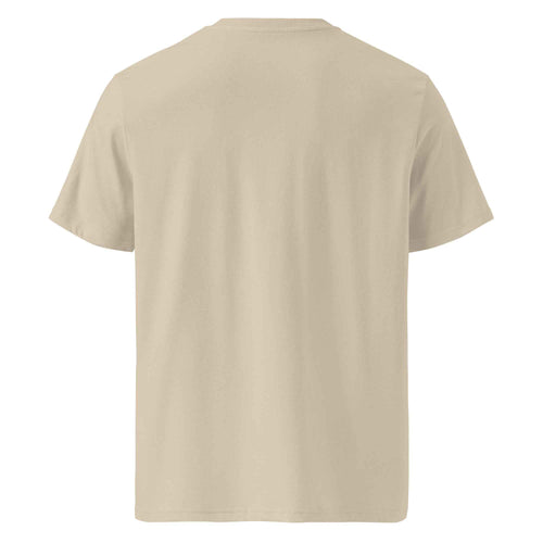 Art Slogan Organic Ribbed Neck T-shirt-Lavender Box